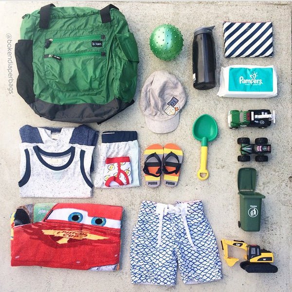 Every Day Bag: Трава — flat lay